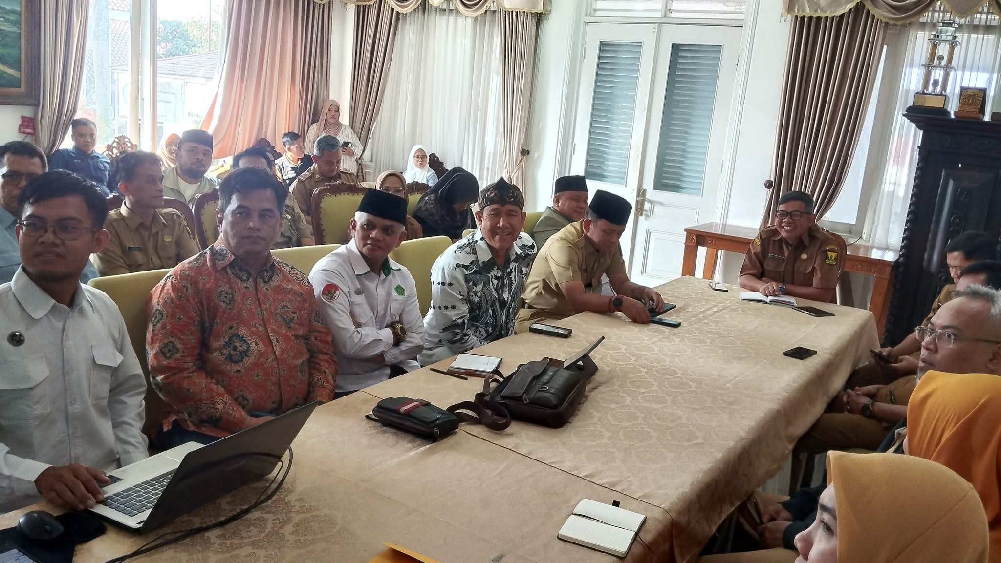 Pemkab Sukabumi Matangkan Persiapan Camp Religi Mubarakah Pemuda Masjid Dunia ke 8 Tahun 2026