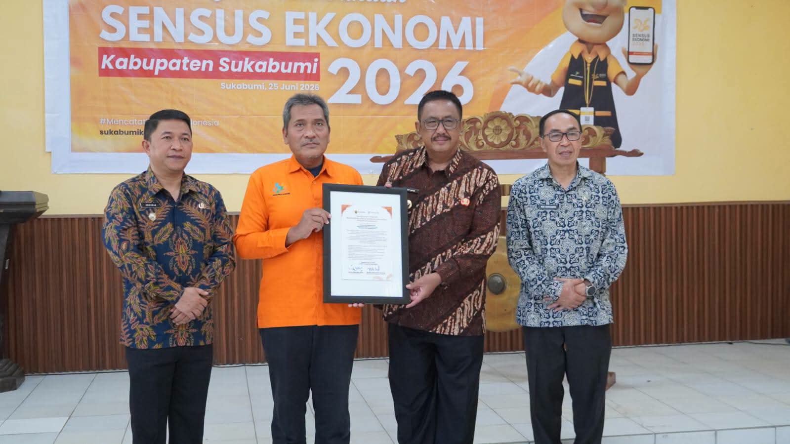 Bupati Intruksikan Dukung Sensus Ekonomi 2026, ” Data Akurat Dan Komprehensif Kunci Kemajuan Pembangunan “