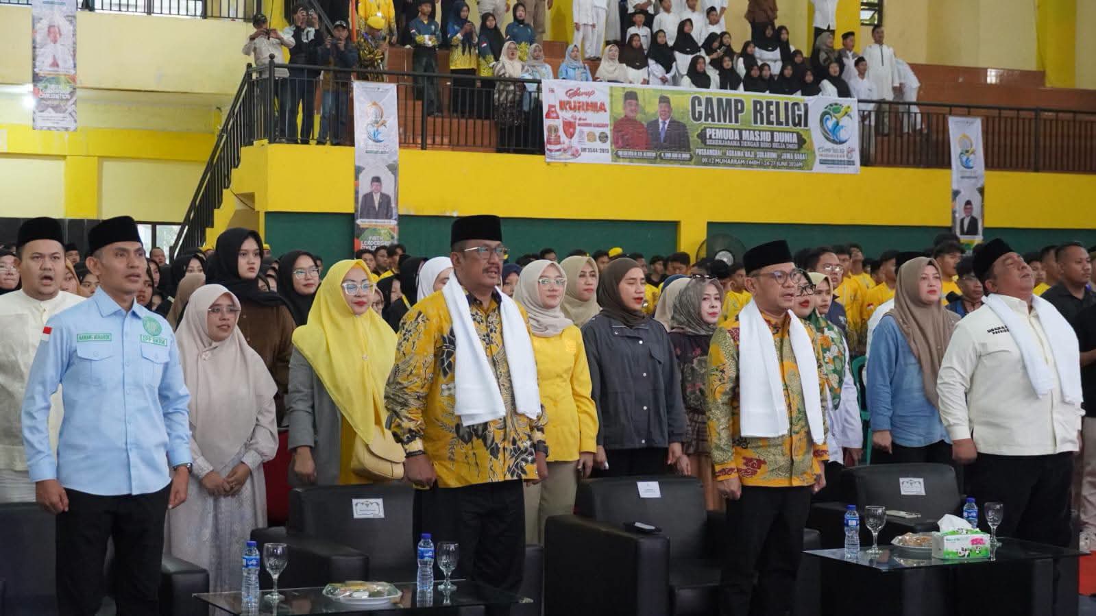 Camp Religi Mubarakah Pemuda Masjid Dunia Ke-8 Tahun 2026, Bupati ” Jadikan Masjid Sebagai Episentrum Peradaban, wadah Pembinaan Karakter Generasi Muda”