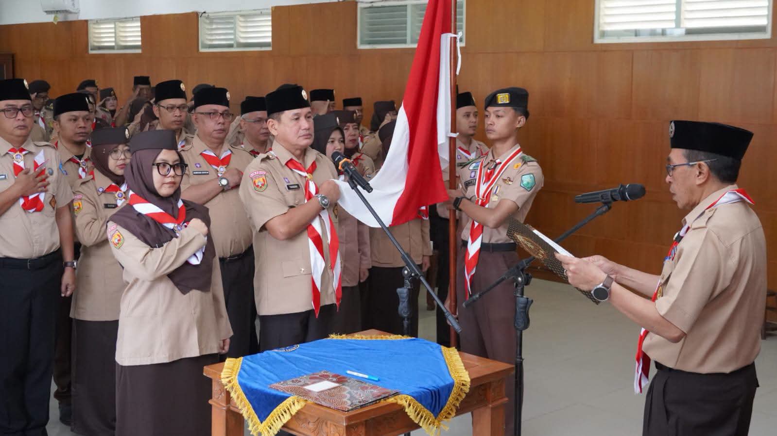 Ketua Kwarcab Gerakan Pramuka, Sambut Baik Pelantikan Saka Pramuka Anti Narkoba Tingkat Cabang Masa Bakti 2026-2031