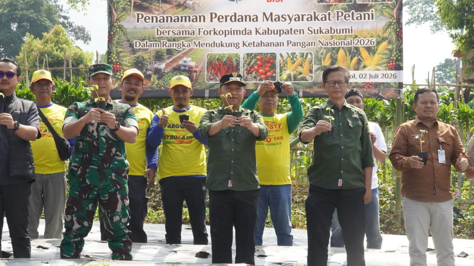 Wabup H. Andreas Ajak Petani Tingkatkan Kapasitas Dan Menyesuaikan Diri Dengan Kebutuhan Pasar Dan Menjadi Petani Multitalenta