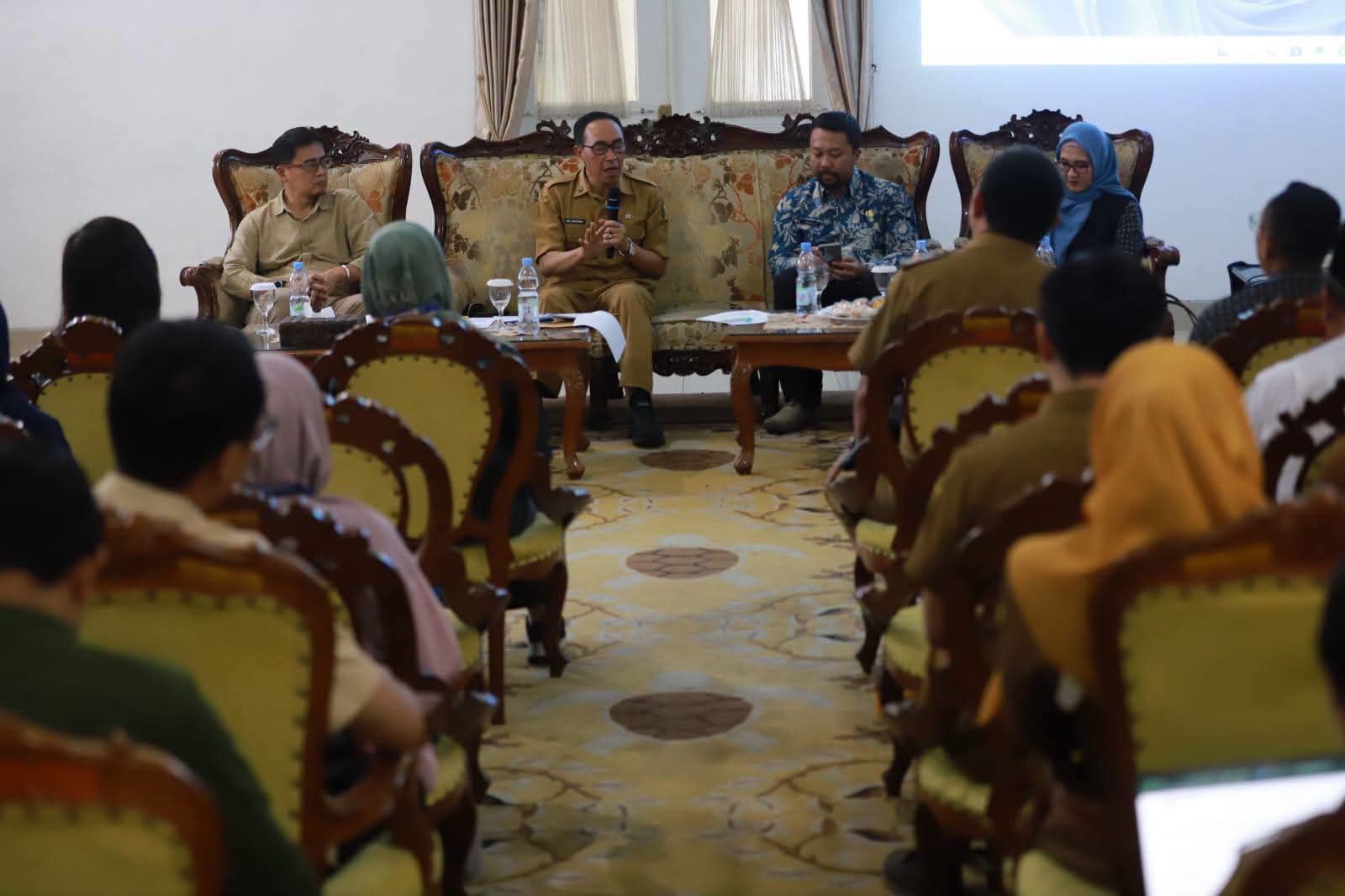 Pemerintah Kabupaten Sukabumi Dan Tim Percepatan Jabar MAPPING Pencapaian Target UHC Di Sukabumi