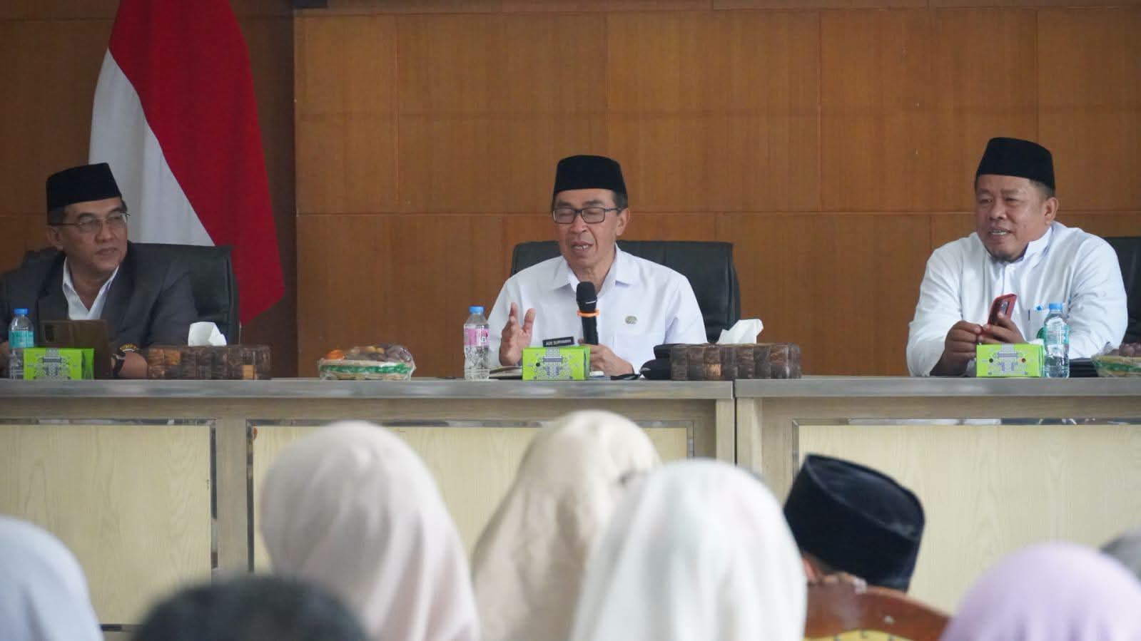 Rakor Evaluasi MTA, Sekda H. Ade Suryaman ” Pilar Penting Pembentukan Karakter Pelayan Publik”
