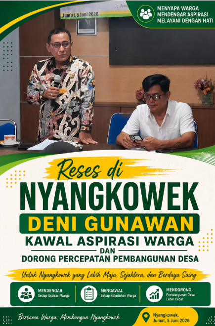 Reses di Nyangkowek, Deni Gunawan Kawal Aspirasi Warga dan Dorong Percepatan Pembangunan Desa